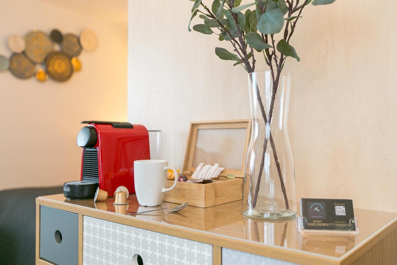 Spirit Apartments - Studio 2 - Kueche - Parkplatz Енгелберг Екстериор снимка